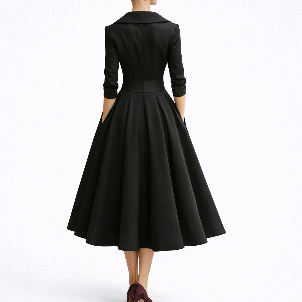 Elegantní midi šaty