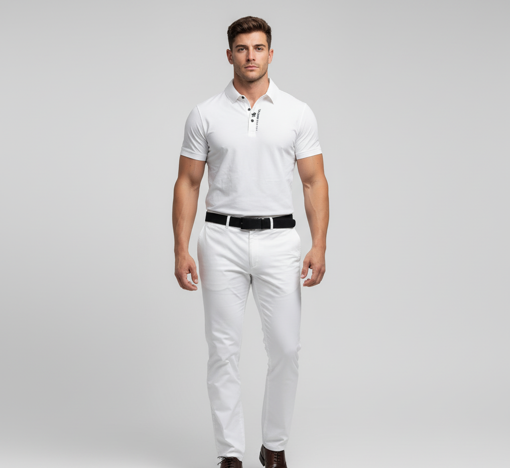 Valerios Fashion polo uomo in cotone