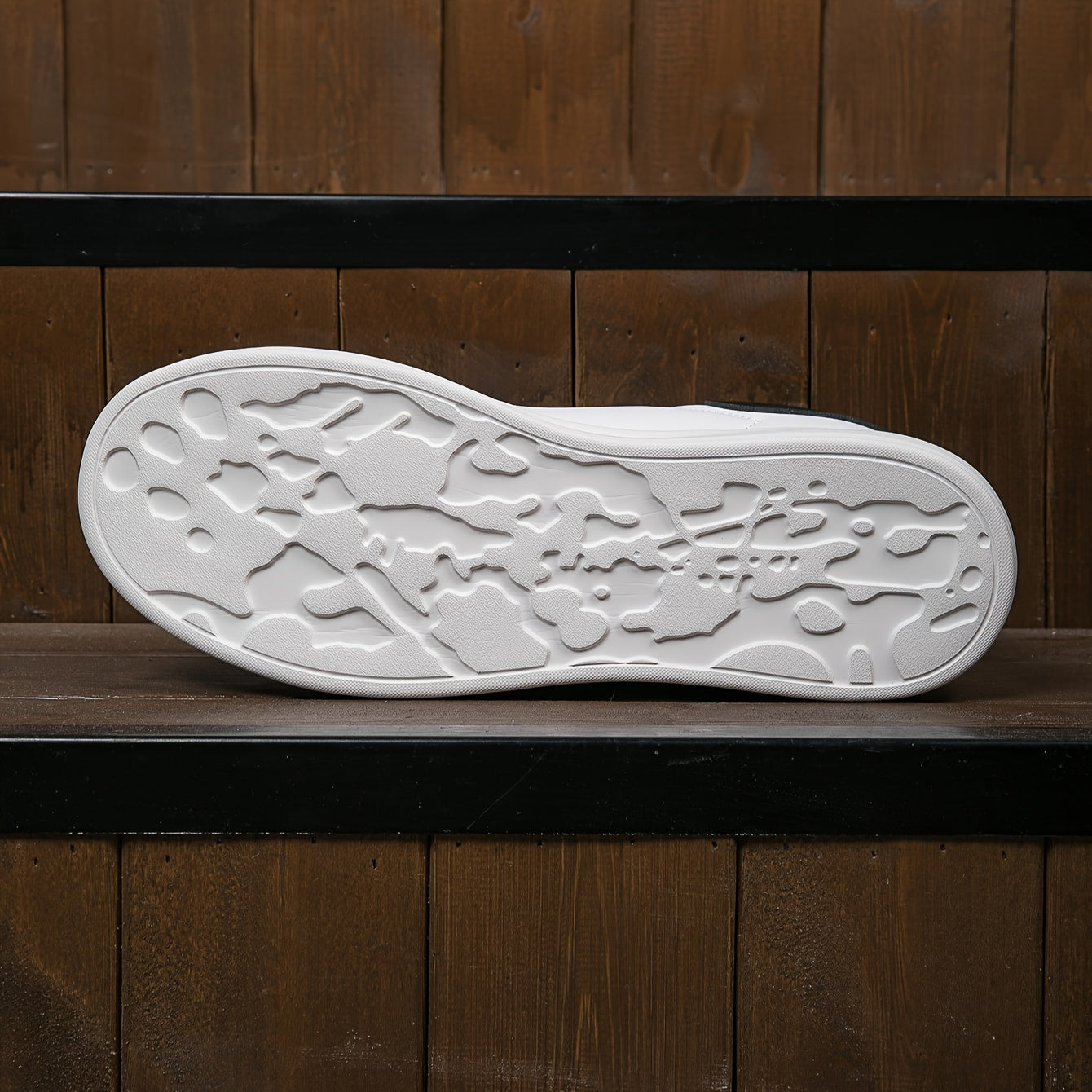 Baskets en Cuir Blanc pour Femme