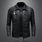 Veste en cuir vintage pour homme – résistante, confortable, élégante et classique