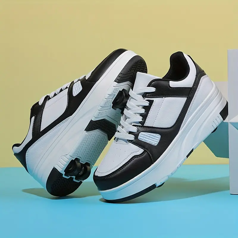 Γυναικεία sneakers με χοντρή σόλα και ρυθμιζόμενο κλείσιμο