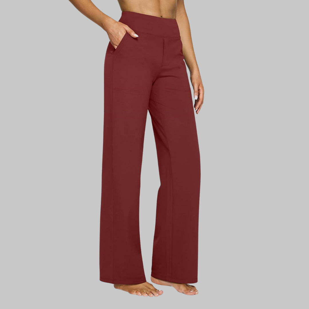 Soft and Elegant Women's Yoga Pants – High-Waisted Activewear