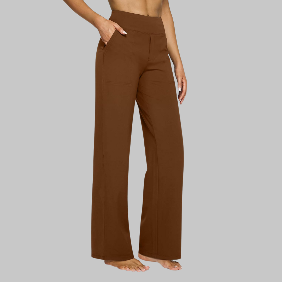 Soft and Elegant Women's Yoga Pants – High-Waisted Activewear