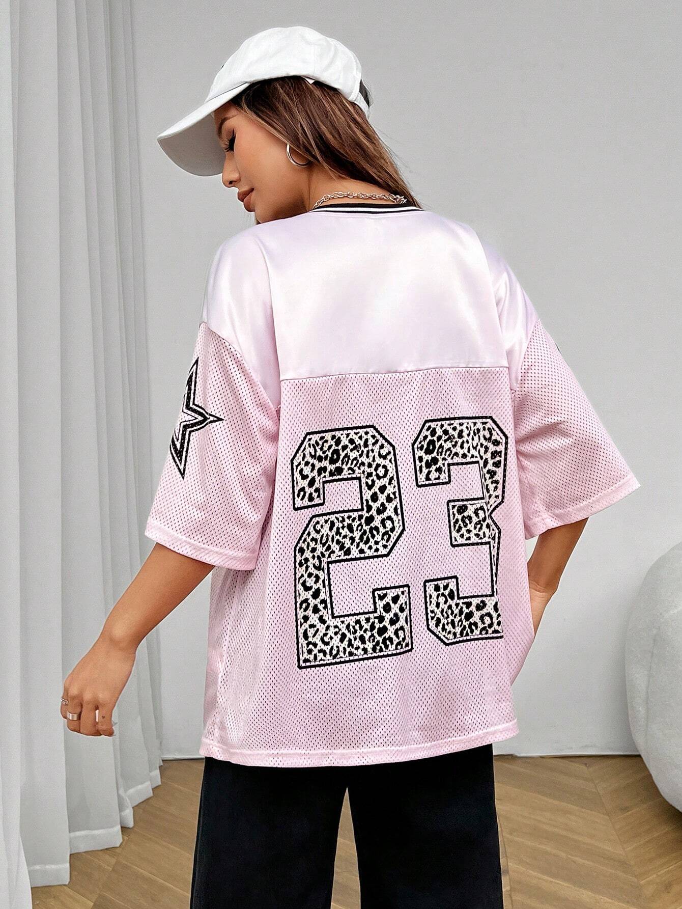 Túlméretezett Jersey Ing Állatmintával – Sportos, Divatos és Készen Áll a Streetstyle-ra