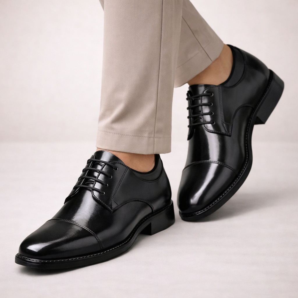 Elegantní pánské oxfordky s klasickým šněrováním