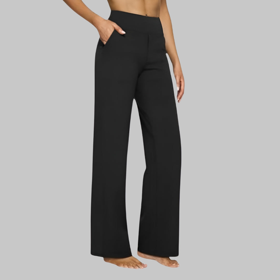 Soft and Elegant Women's Yoga Pants – High-Waisted Activewear