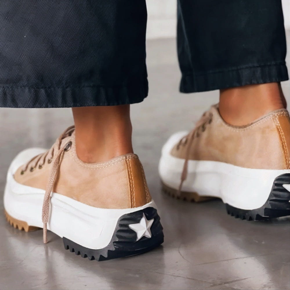Elisa™ | Női bőr platform sneaker