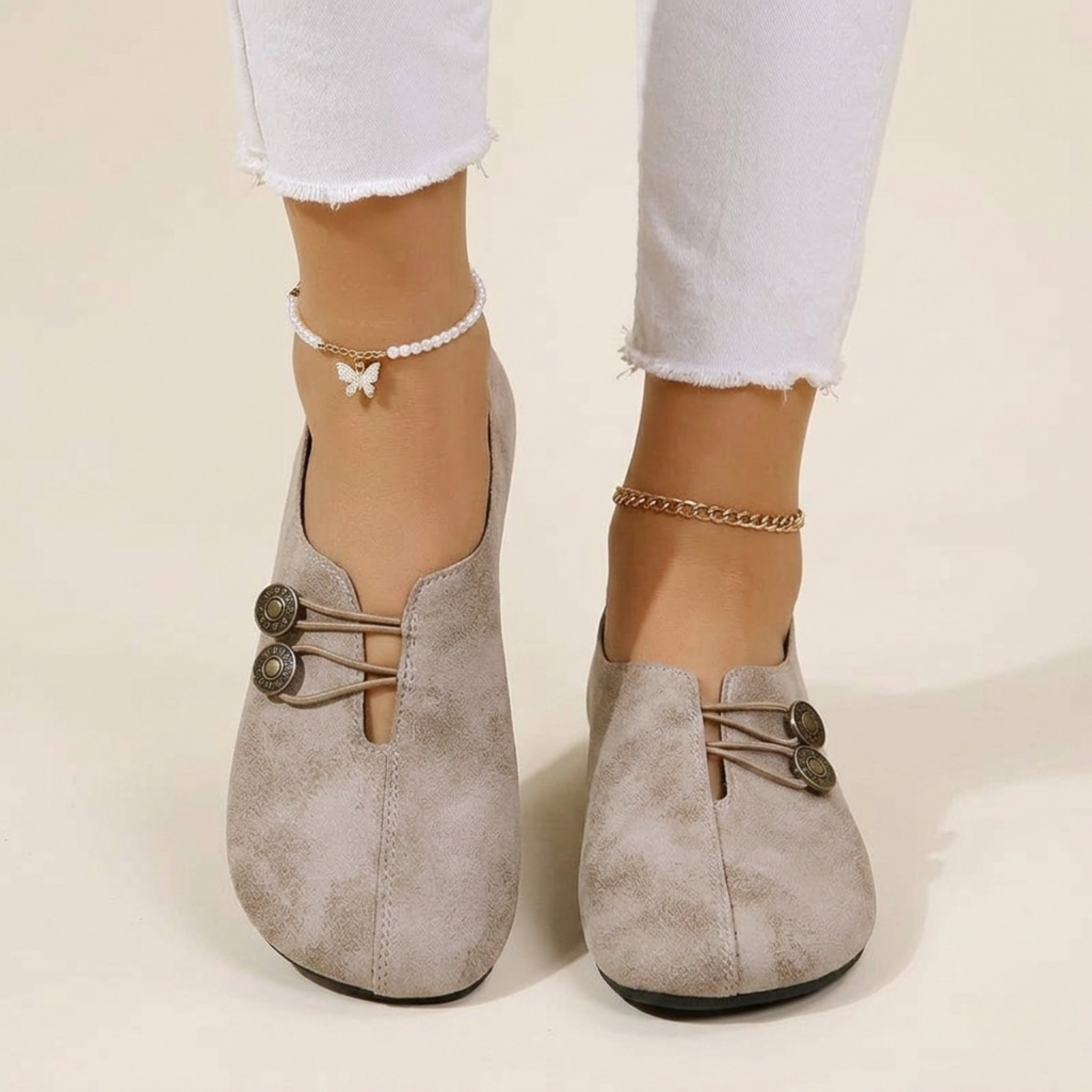 Dámské slip-on boty Comfort s flexibilní podrážkou