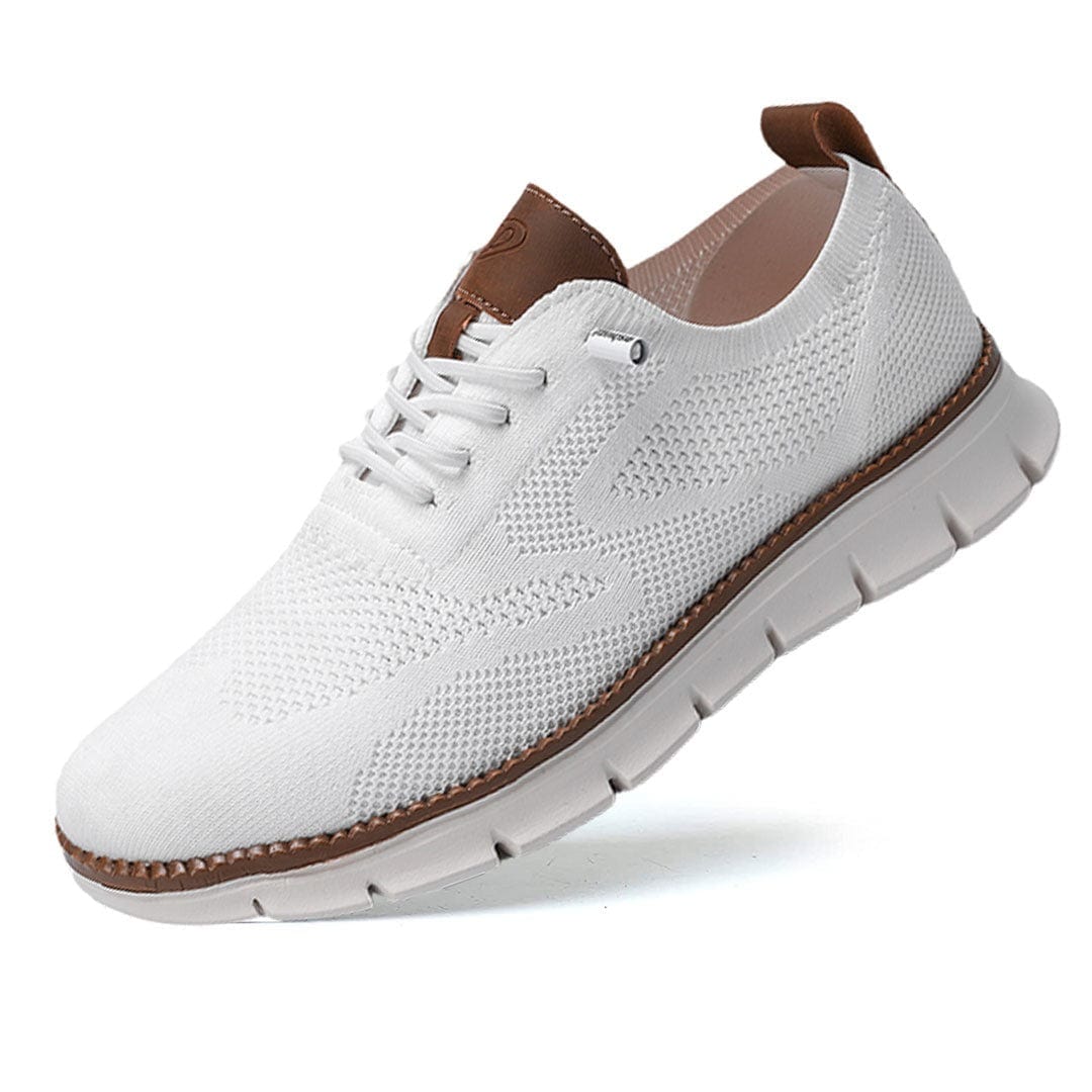 Sapatos ortopédicos respiráveis para caminhada com suporte plantar