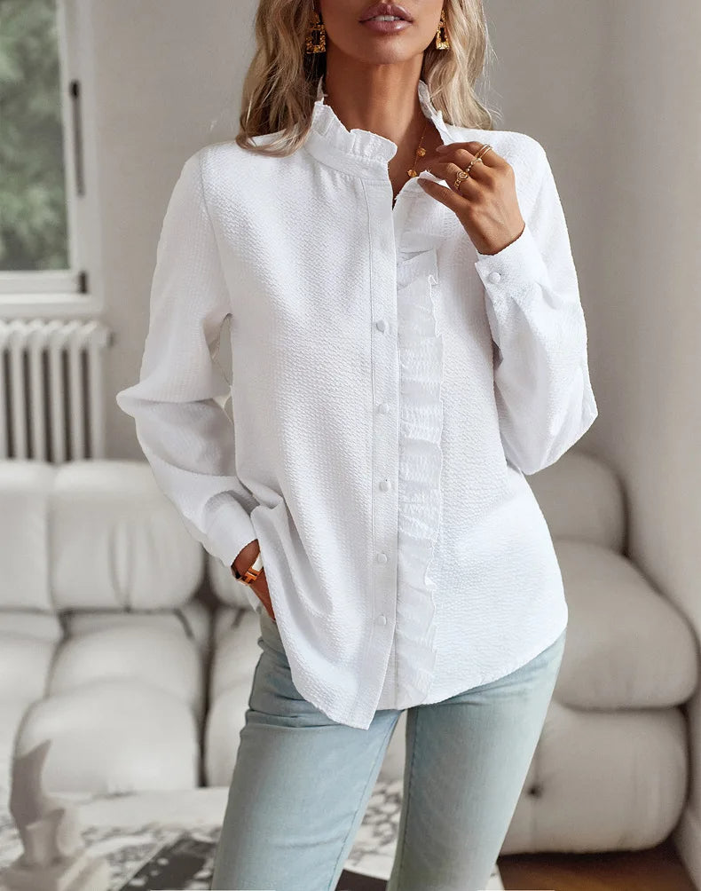 Blouse élégante et stylée pour l'automne