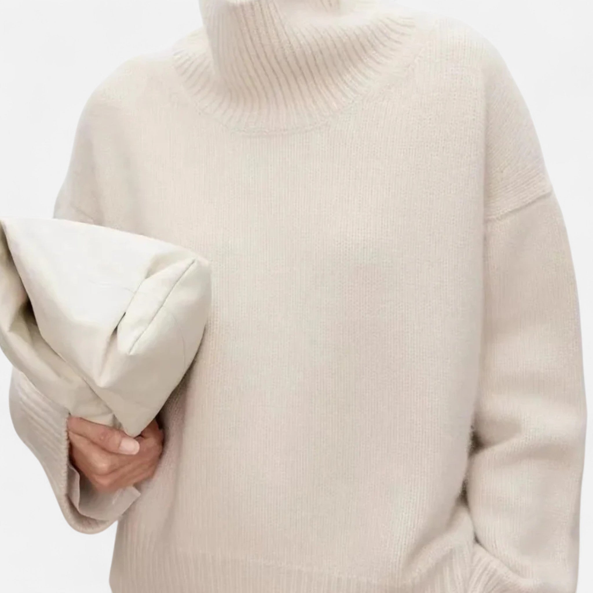 Damski sweter z wełny – Ponadczasowa elegancja z golfem