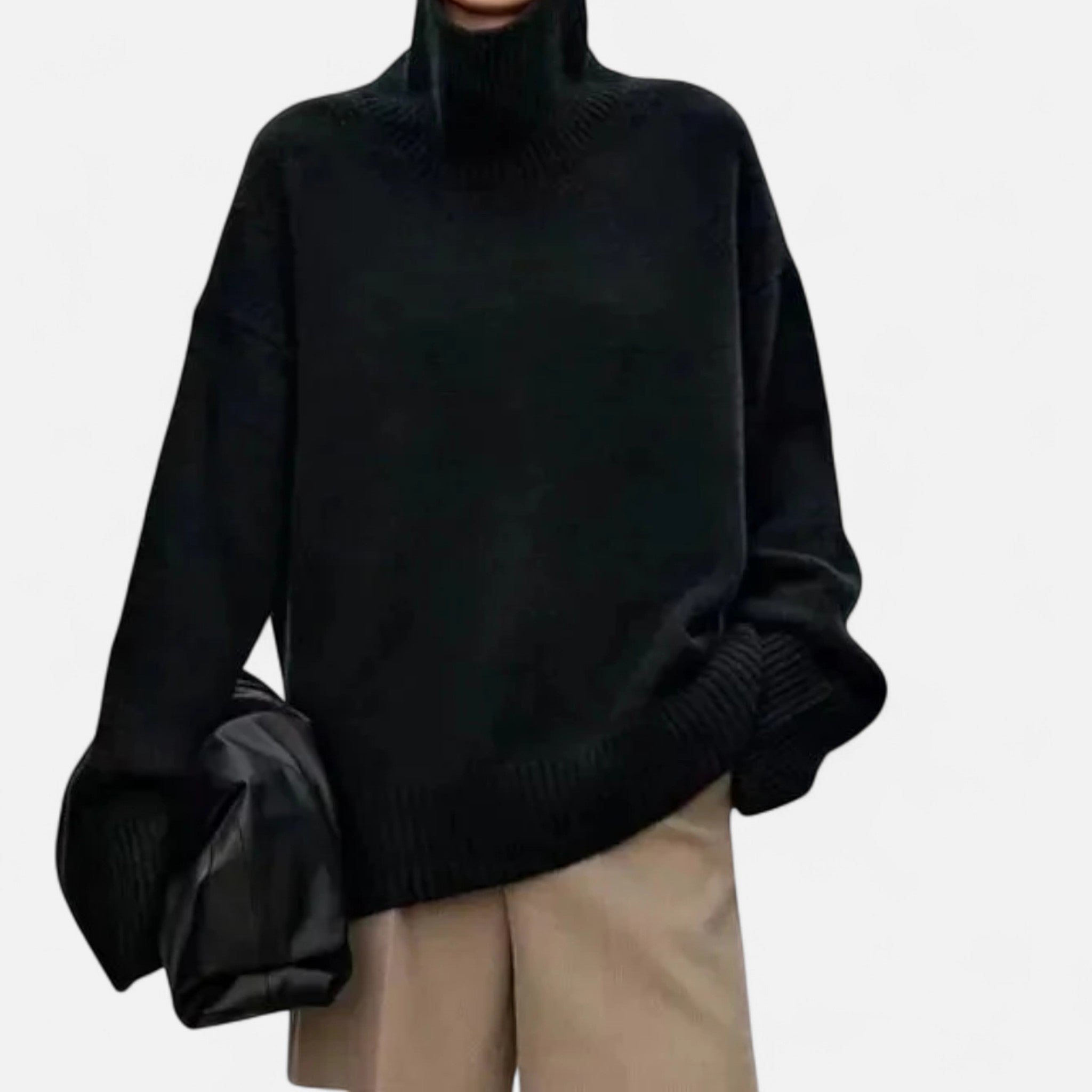Damski sweter z wełny – Ponadczasowa elegancja z golfem