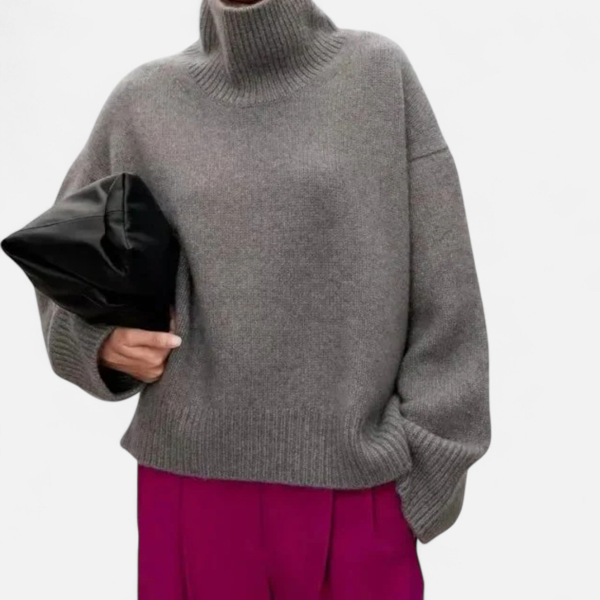Damski sweter z wełny – Ponadczasowa elegancja z golfem