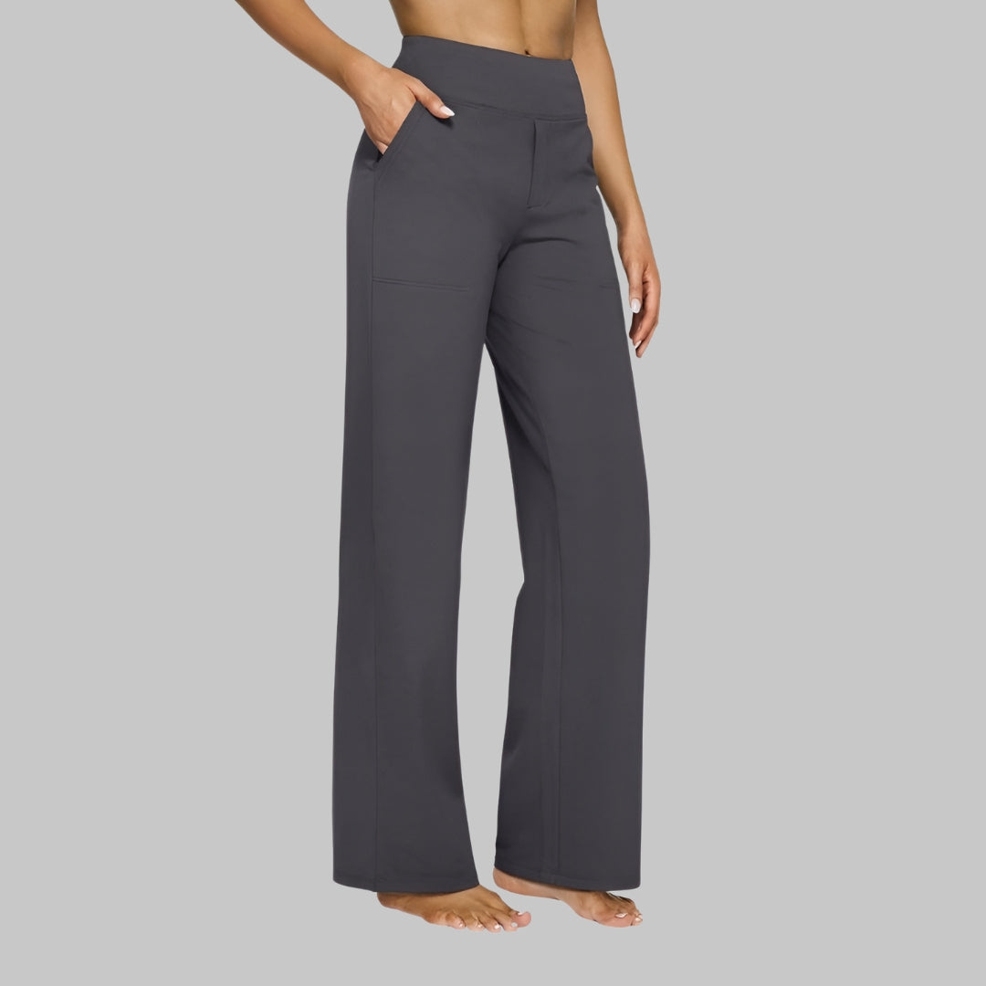 Soft and Elegant Women's Yoga Pants – High-Waisted Activewear