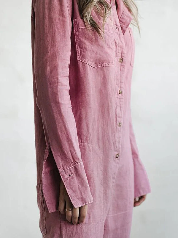 Amandine | Tuta Casual a Maniche Lunghe