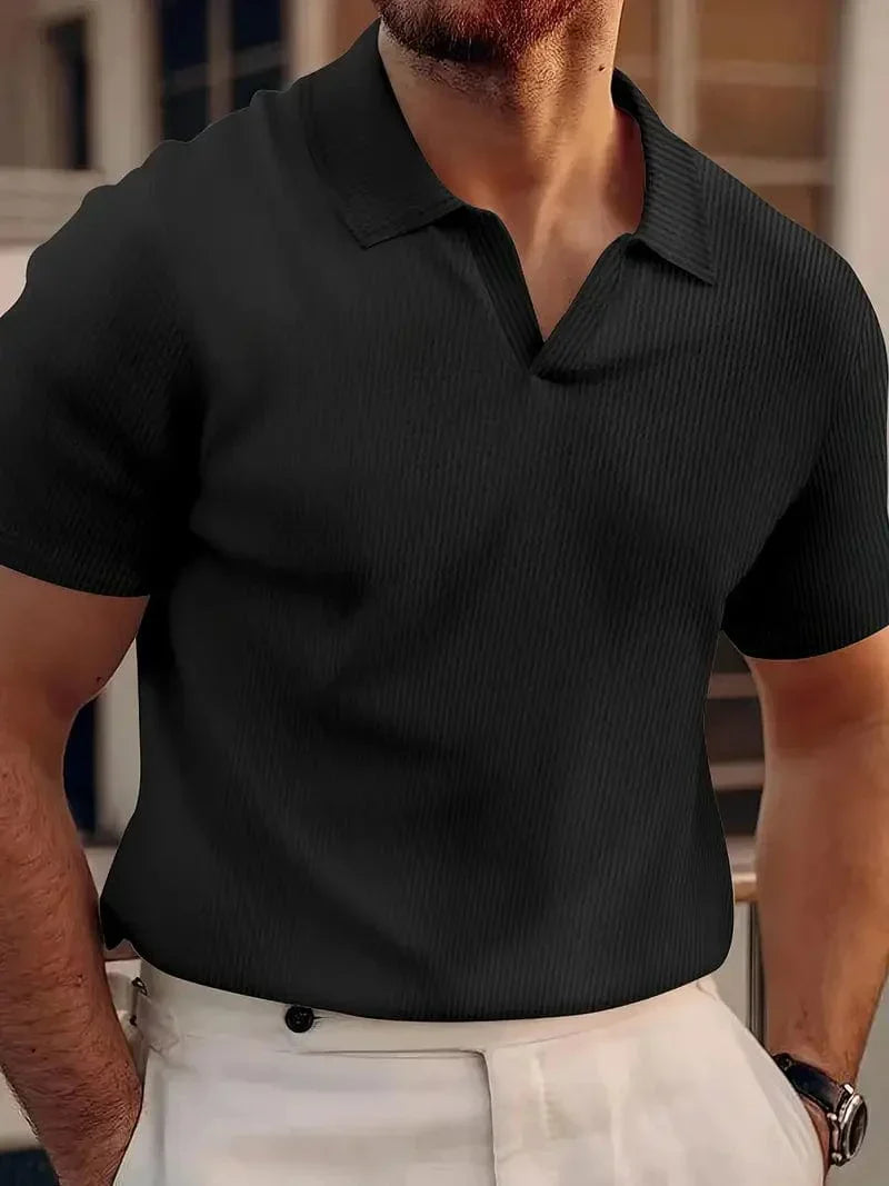 Polo in Lino Casual per Uomo