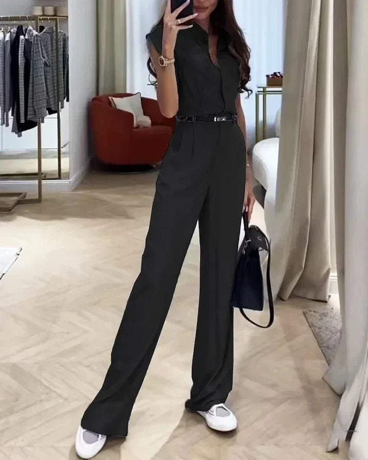 Adah - Conjunto Casual Camisa y Pantalones