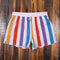 Men's Swim Shorts – Striped Quick-Dry Design