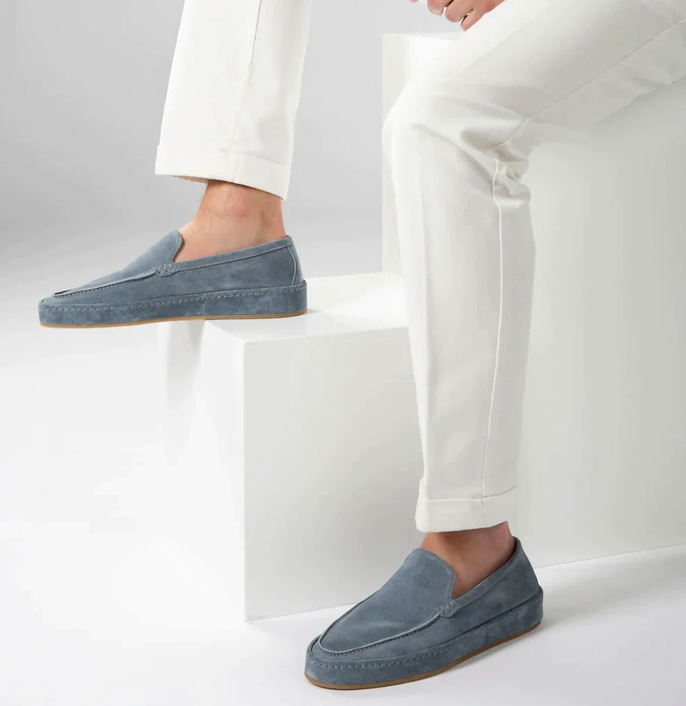Mocassins élégants pour homme – Chaussures slip-on confortables avec semelle amortissante