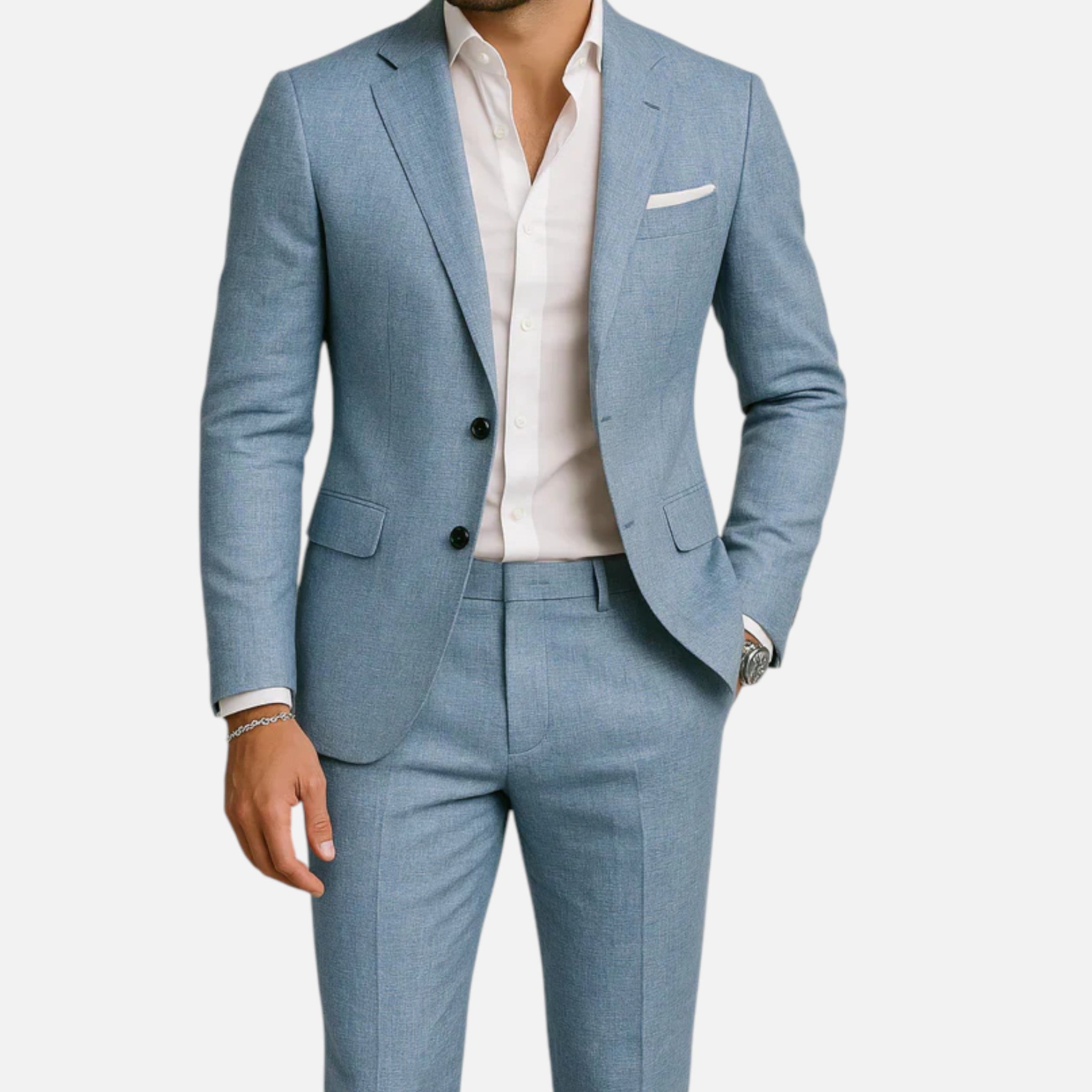Robe en lin pour homme – Élégance classique et décontractée