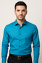 Ανδρικό Πουκάμισο με Μακριά Μανίκια Slim Fit από Ελαστικό Βαμβάκι