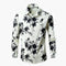 Cămașă pentru bărbați cu mâneci lungi și model floral