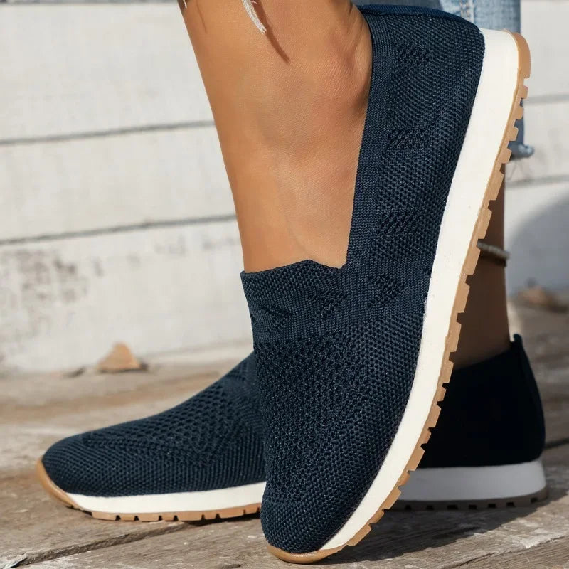 Mocassini ortopedici da donna in rete resistente - Scarpe da passeggio traspiranti e leggere