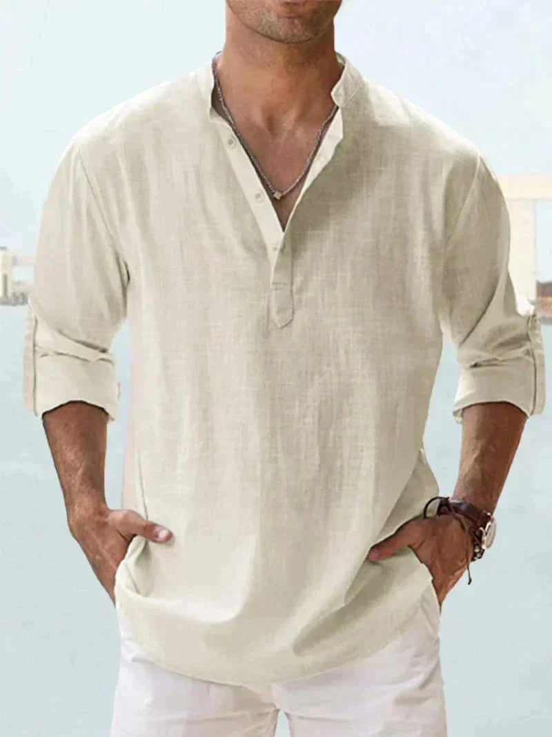 Men's Casual Summer Shirt in Breathable Fabric