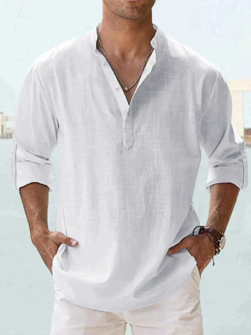 Men's Casual Summer Shirt in Breathable Fabric