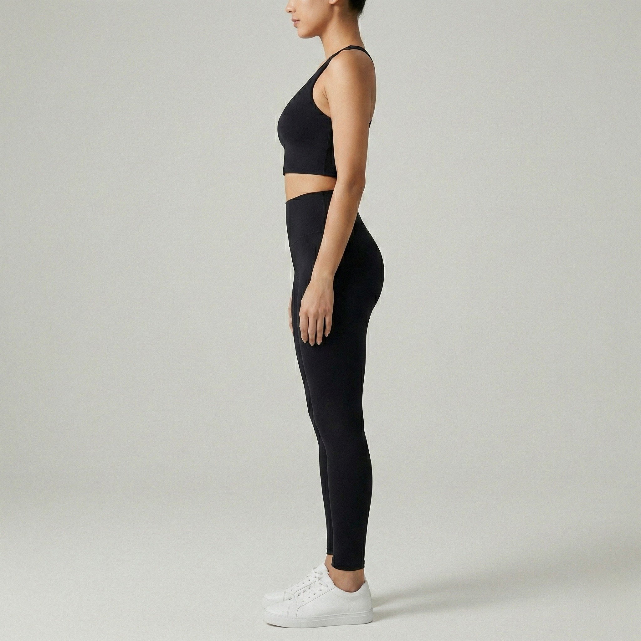 Mallas para mujer de cintura alta elásticas para ejercicio y uso diario