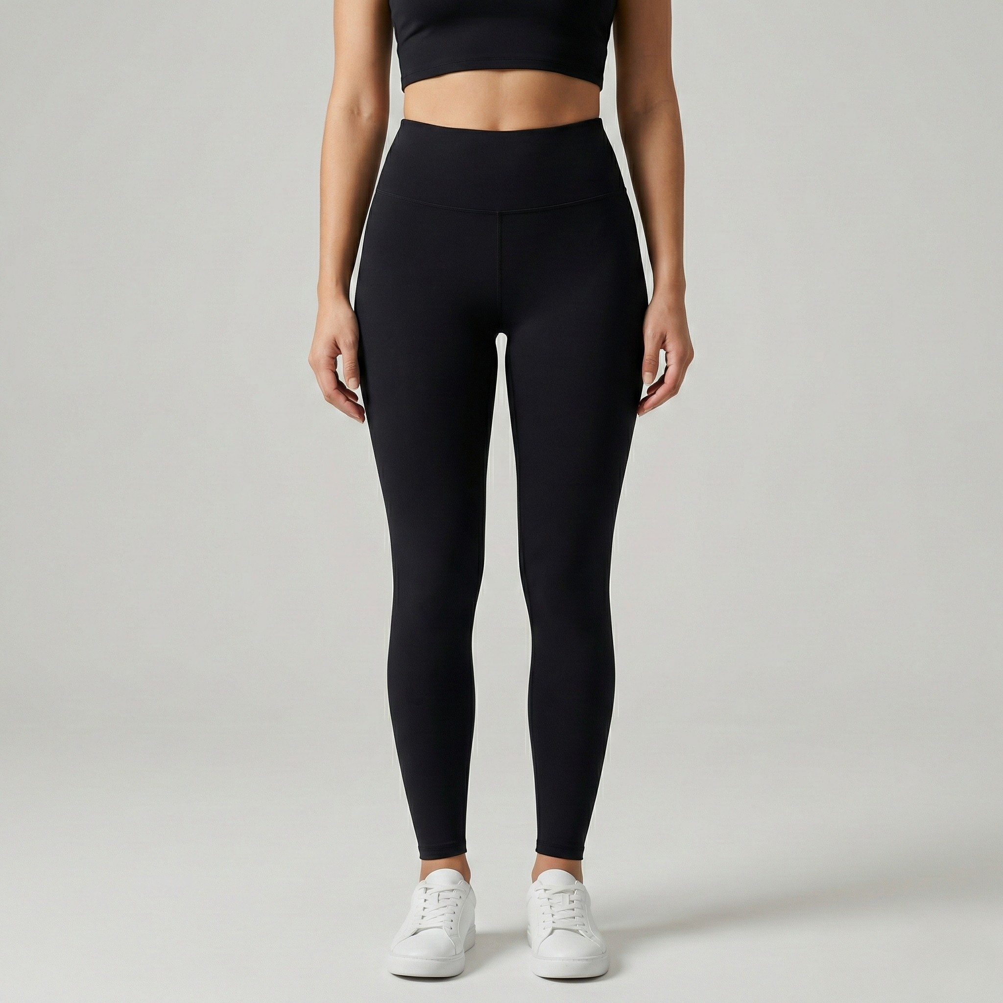 Mallas para mujer de cintura alta elásticas para ejercicio y uso diario