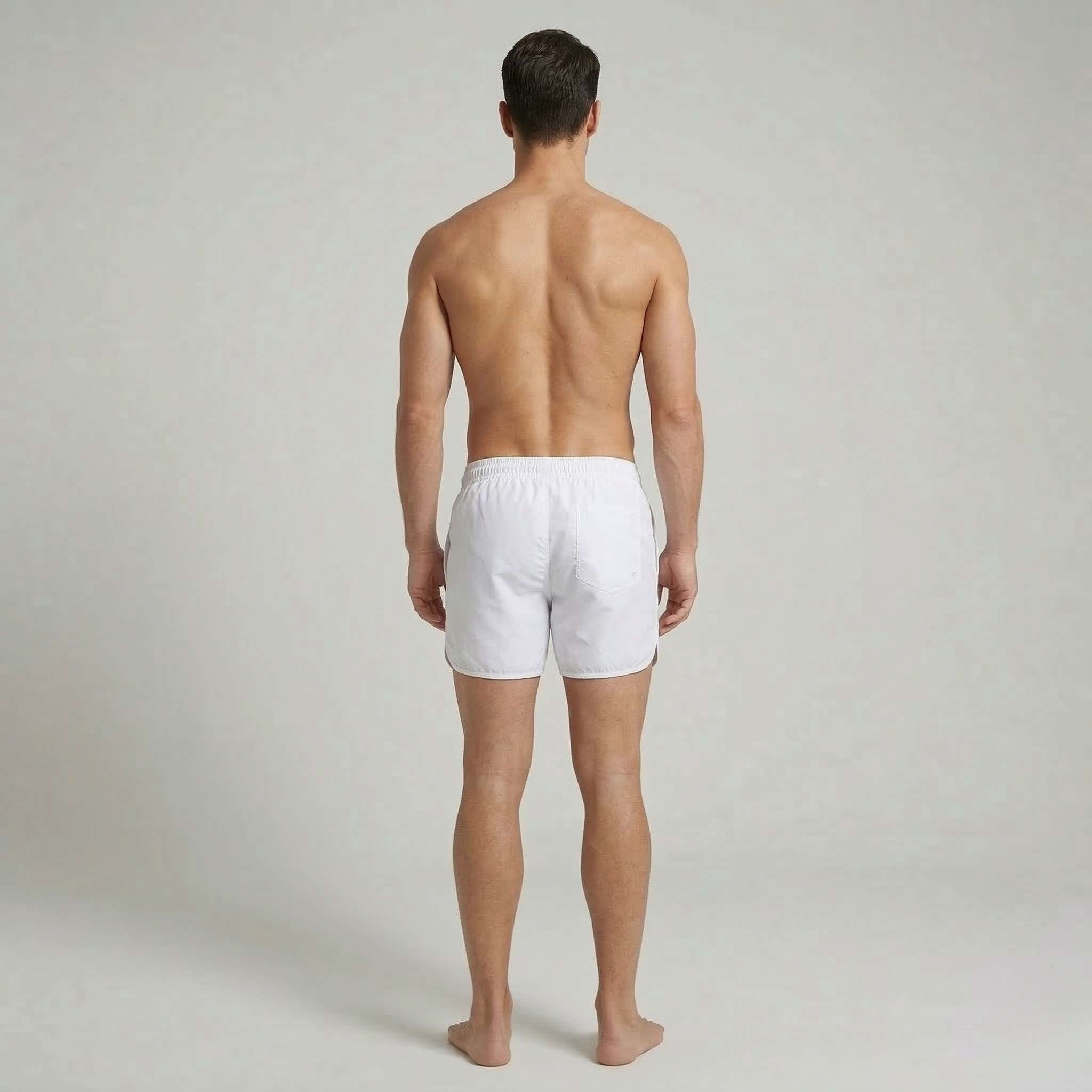 Maillot de bain homme short de bain avec cordon Short de piscine sportif