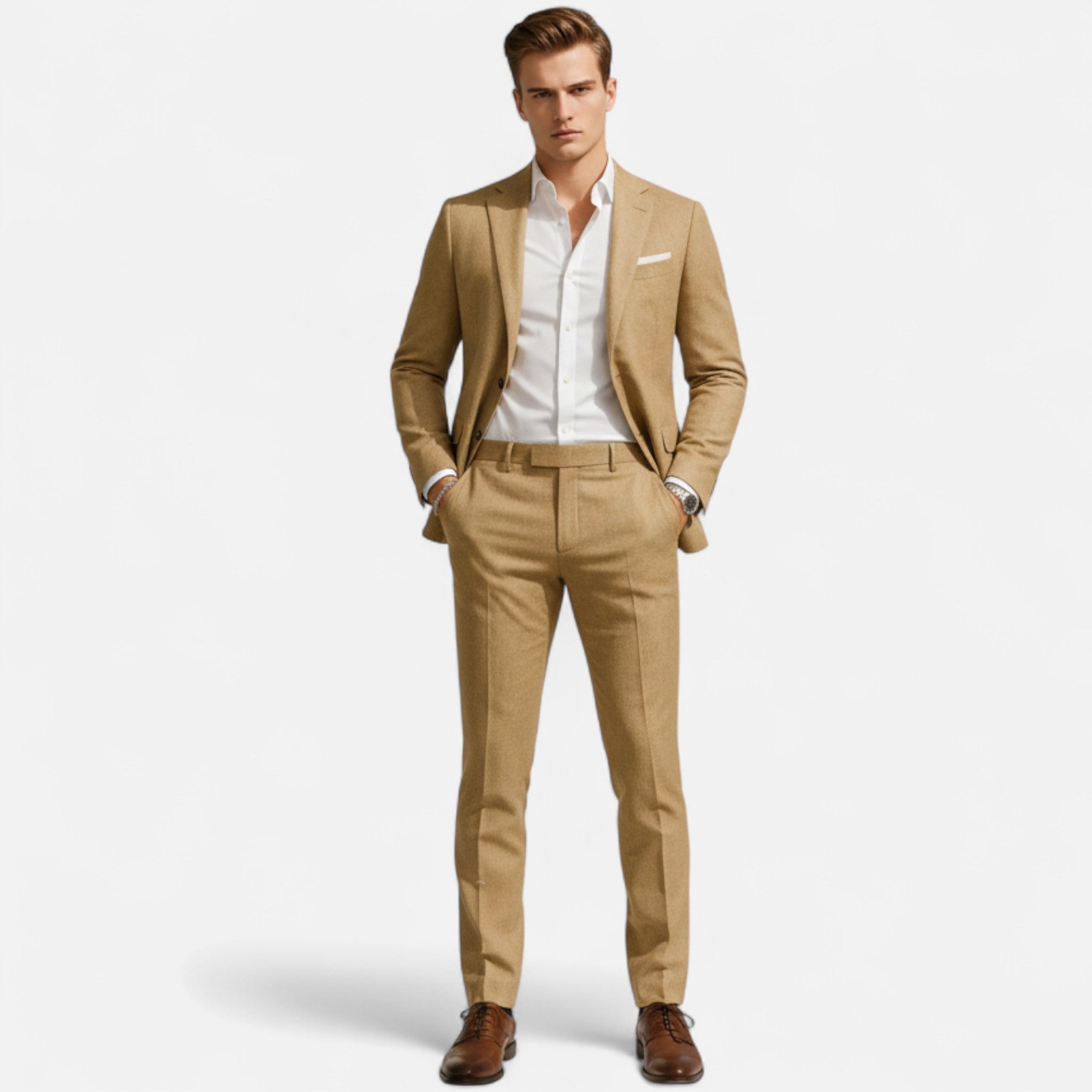 Robe en lin pour homme – Élégance classique et décontractée
