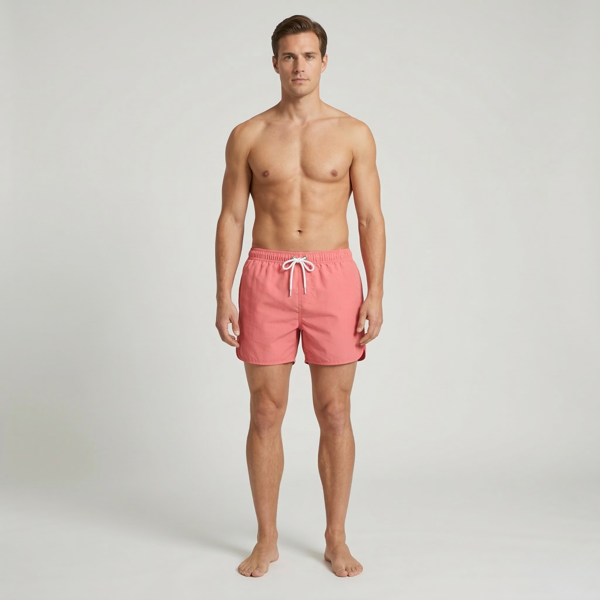 Maillot de bain homme short de bain avec cordon Short de piscine sportif