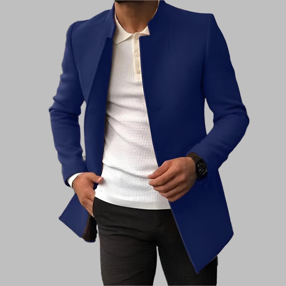Elegant herrefrakke i uld