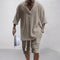 Men's Shirt and Shorts Set