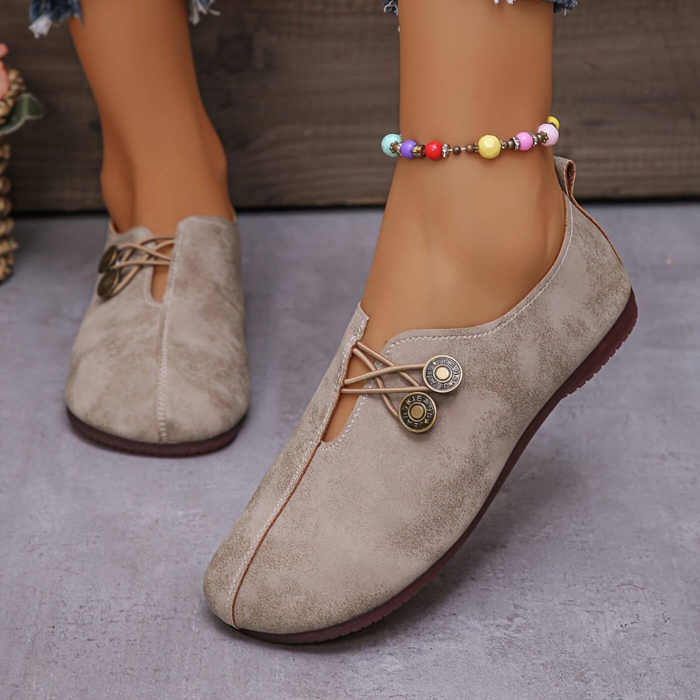 Dámské slip-on boty Comfort s flexibilní podrážkou