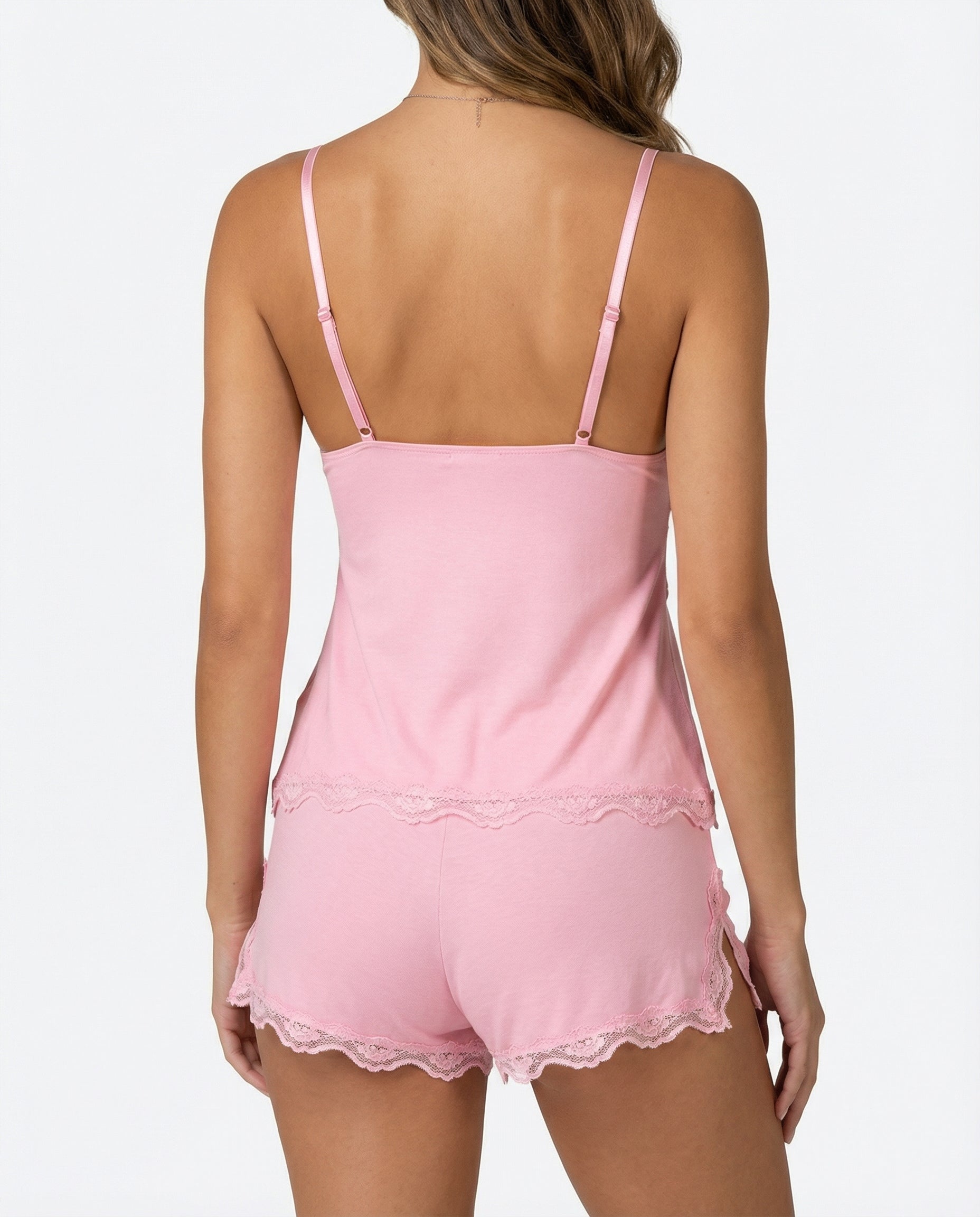 Ensemble de camisole pour femme avec dentelle élégante