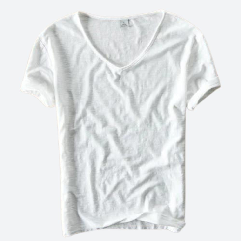 T-shirt Estival Aéré en Coton et Lin - Maxx