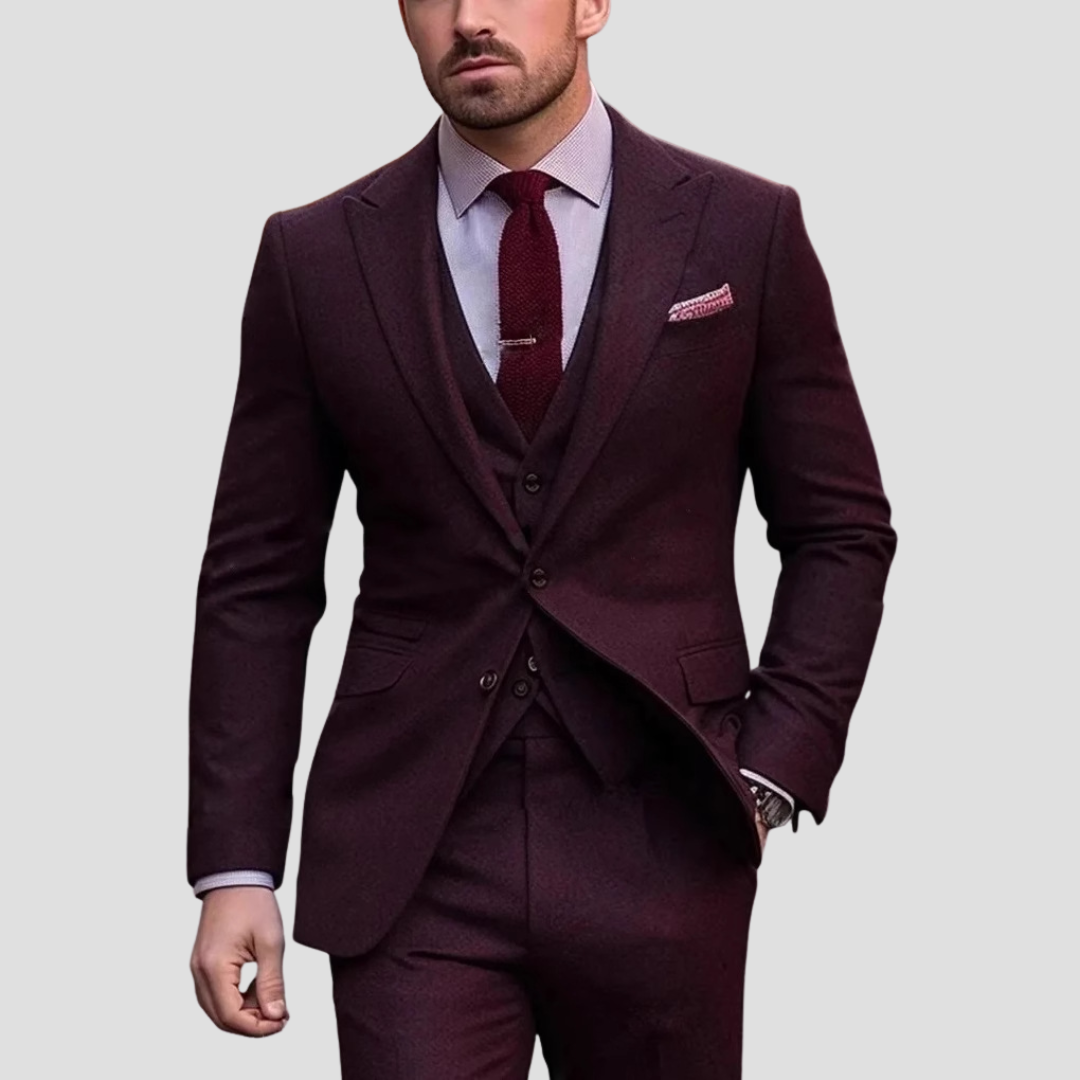 Slim fit formel herredragt i tre dele