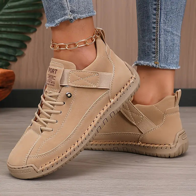 Sneakers Casual Uomo con Punta Larga e Suola Comfort Antiscivolo