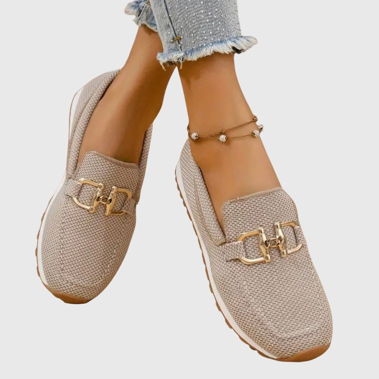 Sneakers mocassins hybrides orthopédiques