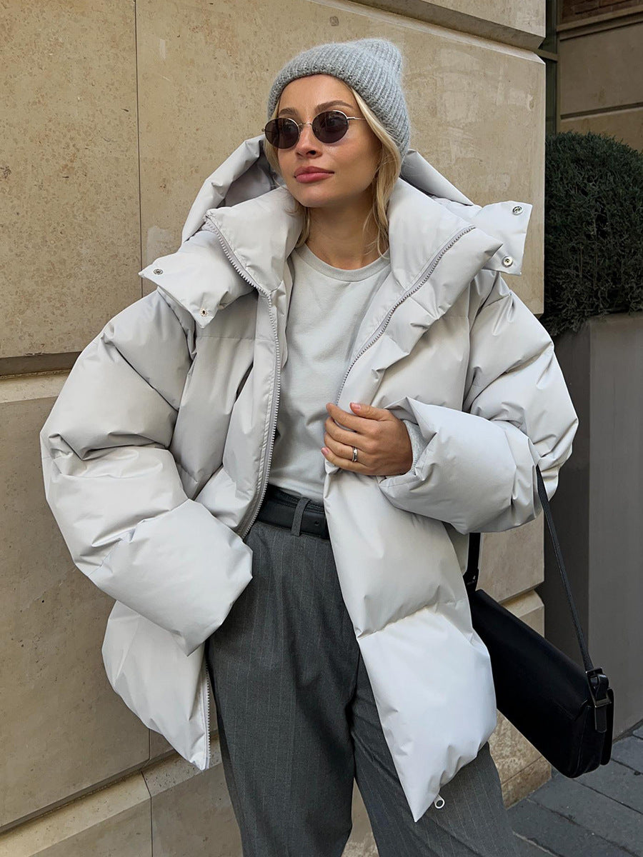 Piumino Oversize da Donna Caldo e Confortevole | Giacca Invernale Imbottita