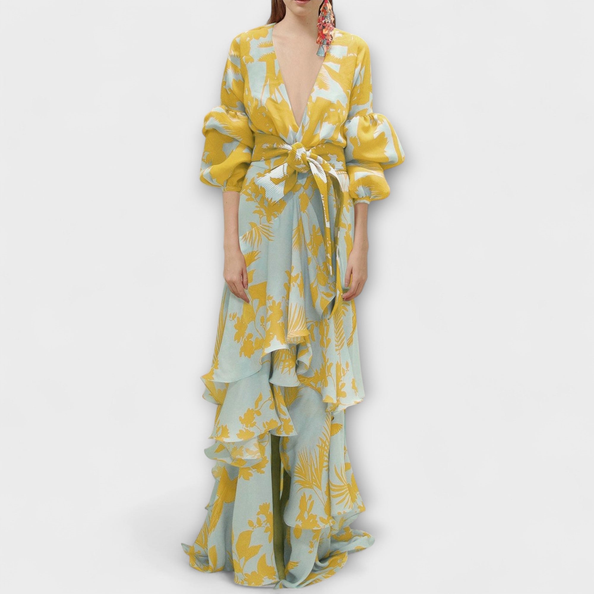 Marie - Ρευστό Φόρεμα Chiffon για Εορταστικές Περιστάσεις