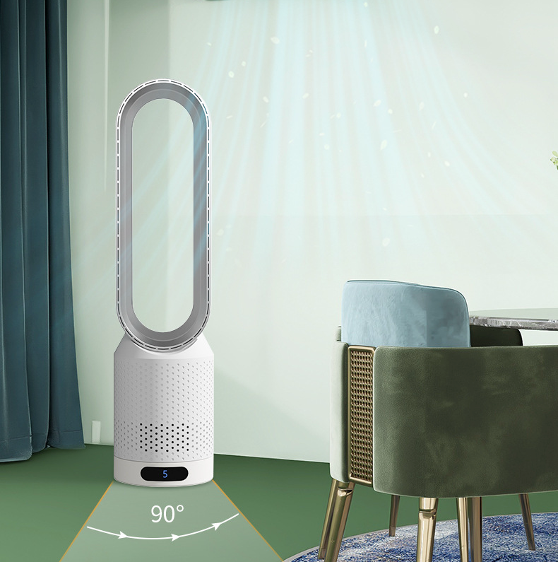Rafraîchisseur d'air 3-en-1 sans pales et purificateur