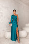 Adah - Rochie maxi lungă elegantă pentru femei, cu stil