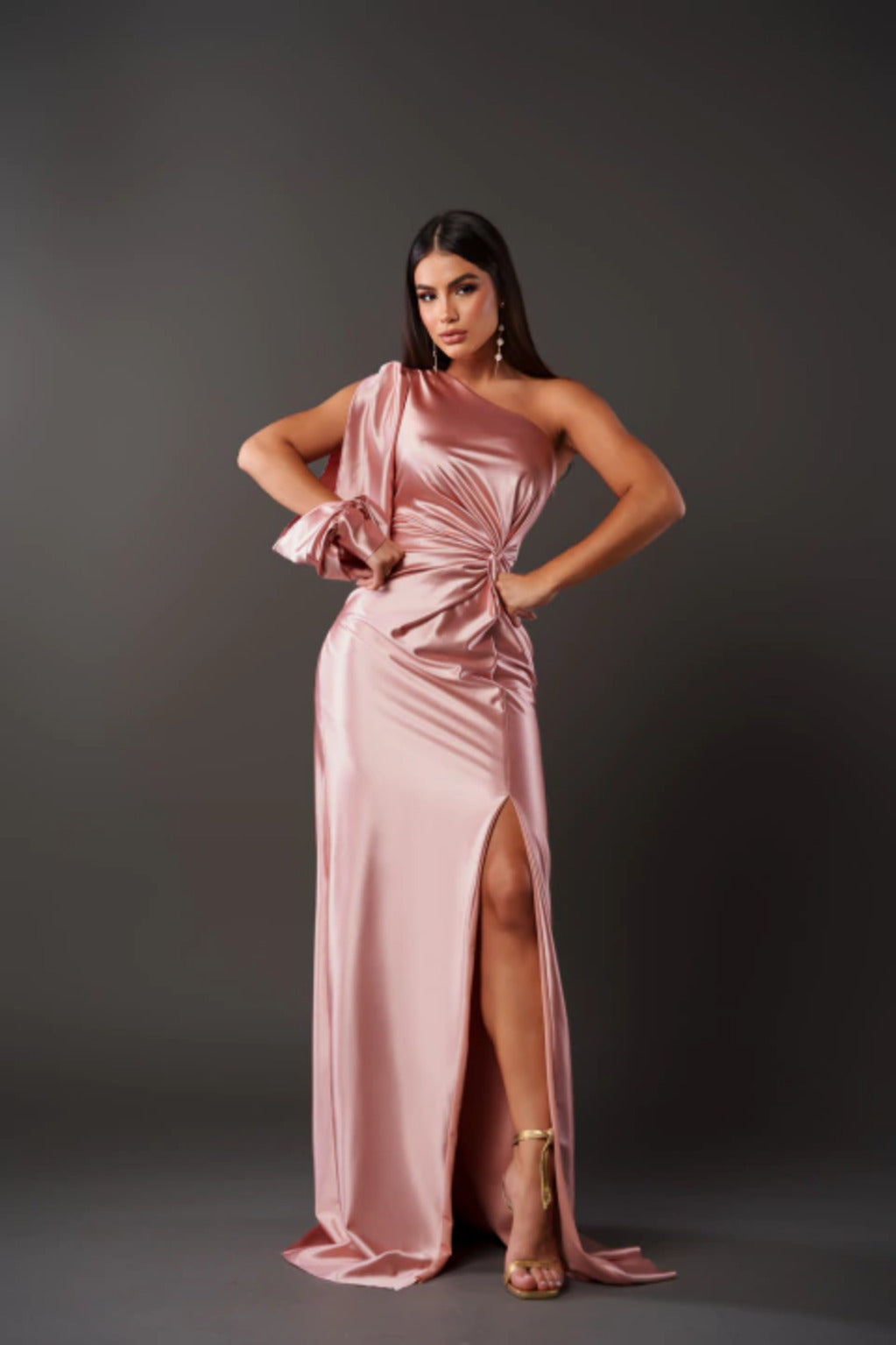 Adah - Rochie maxi lungă elegantă pentru femei, cu stil