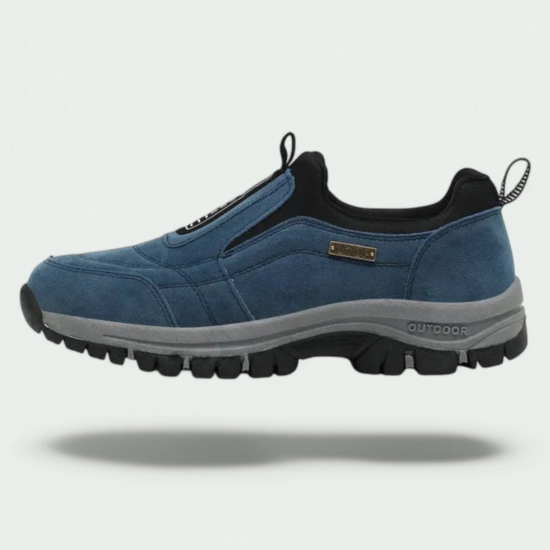 Pánské slip-on boty na chůzi – tlumená podpora a protiskluzová podrážka