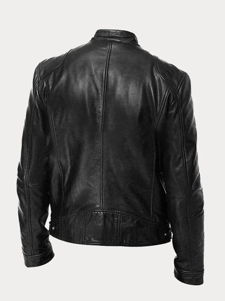 Rino - Giacca in Pelle Casual