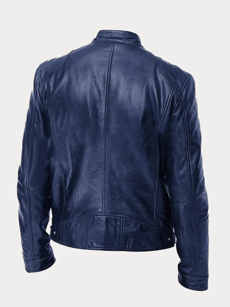 Rino - Giacca in Pelle Casual